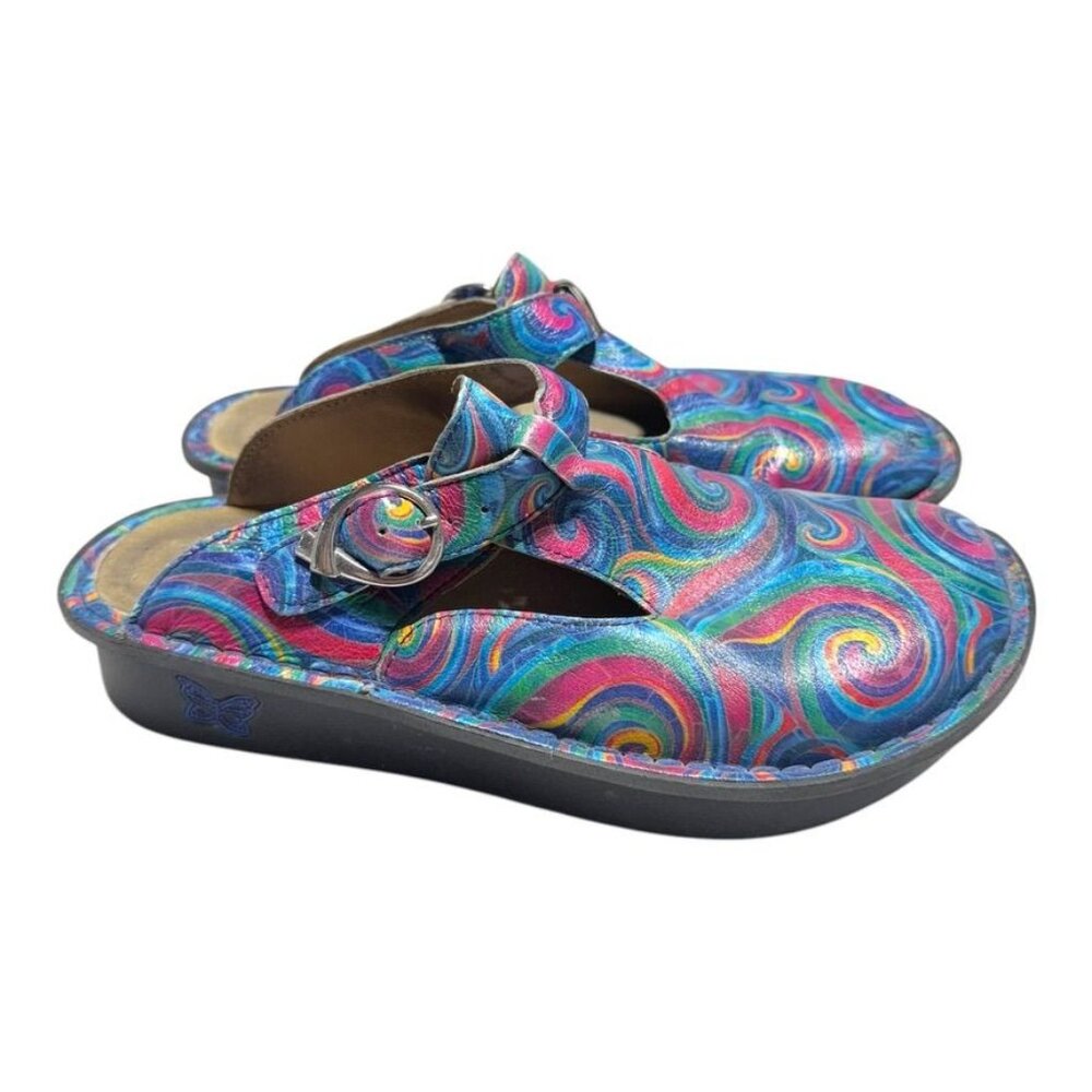 Alegria Multicolor Mules Size 36 (US 5.5-6)